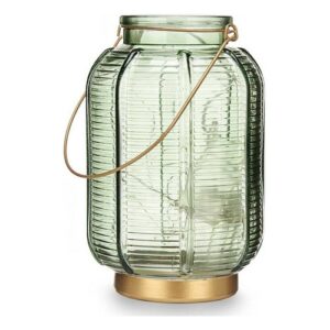 Lanterne LED en verre