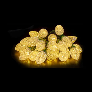 Guirlande crystal LED jaune