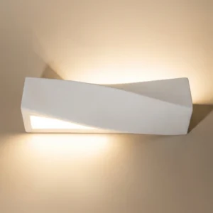 Aquila – Applique Murale Ondulée en Céramique