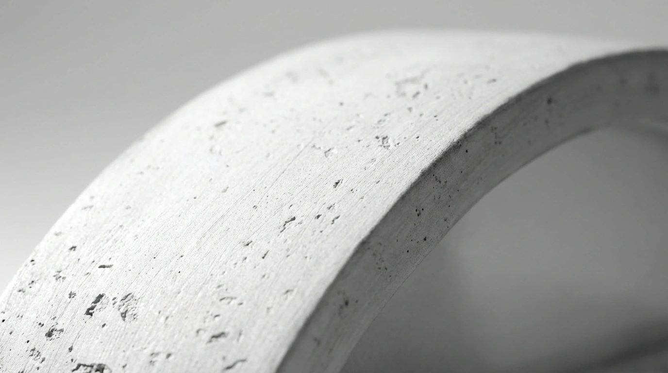 Texture béton gris courbe