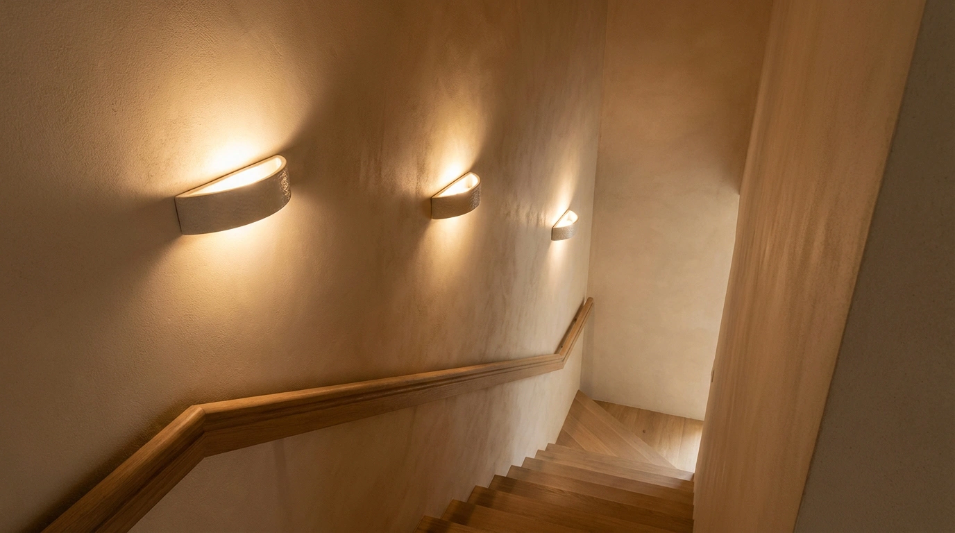 Effet lumière applique Atena céramique