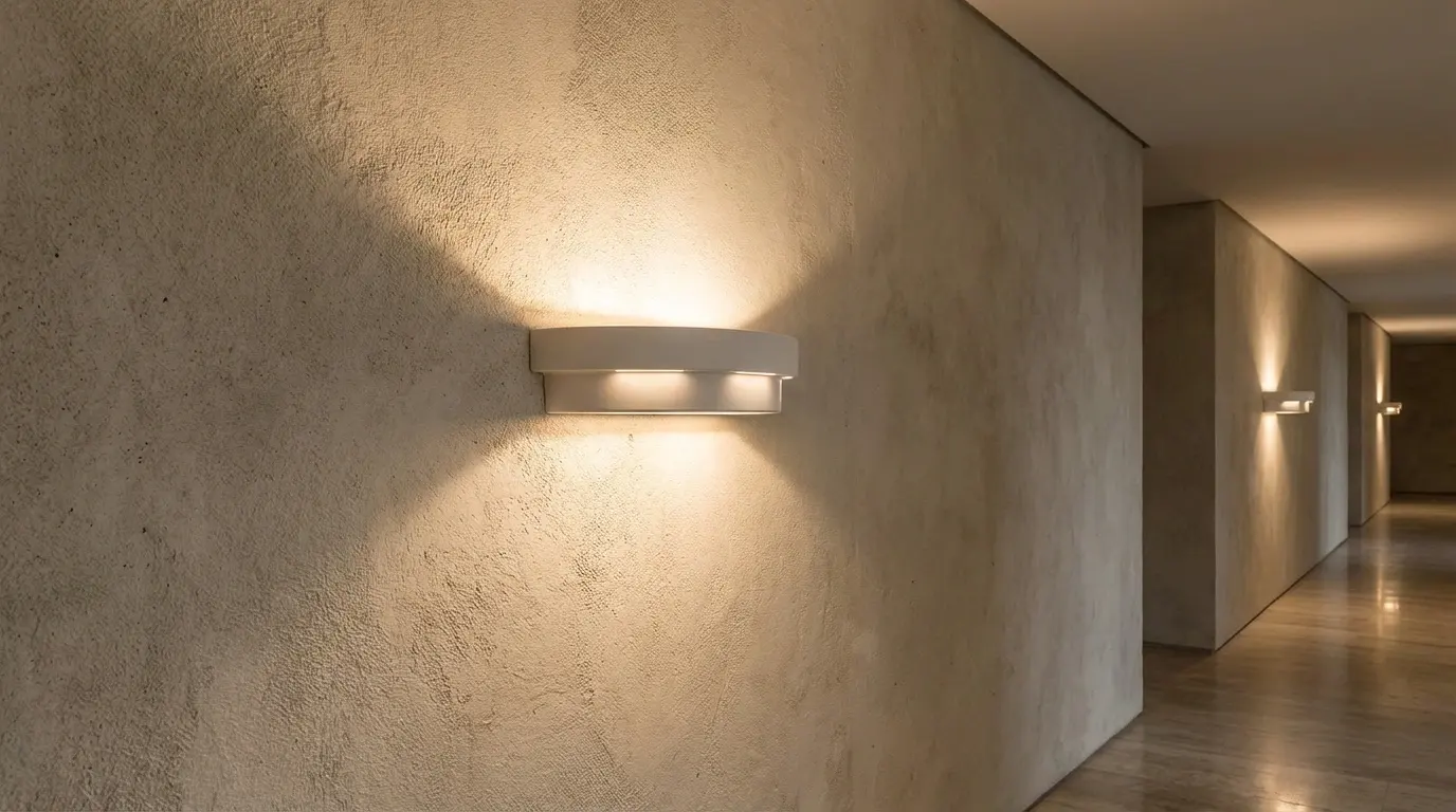 Effet lumière applique Helios céramique