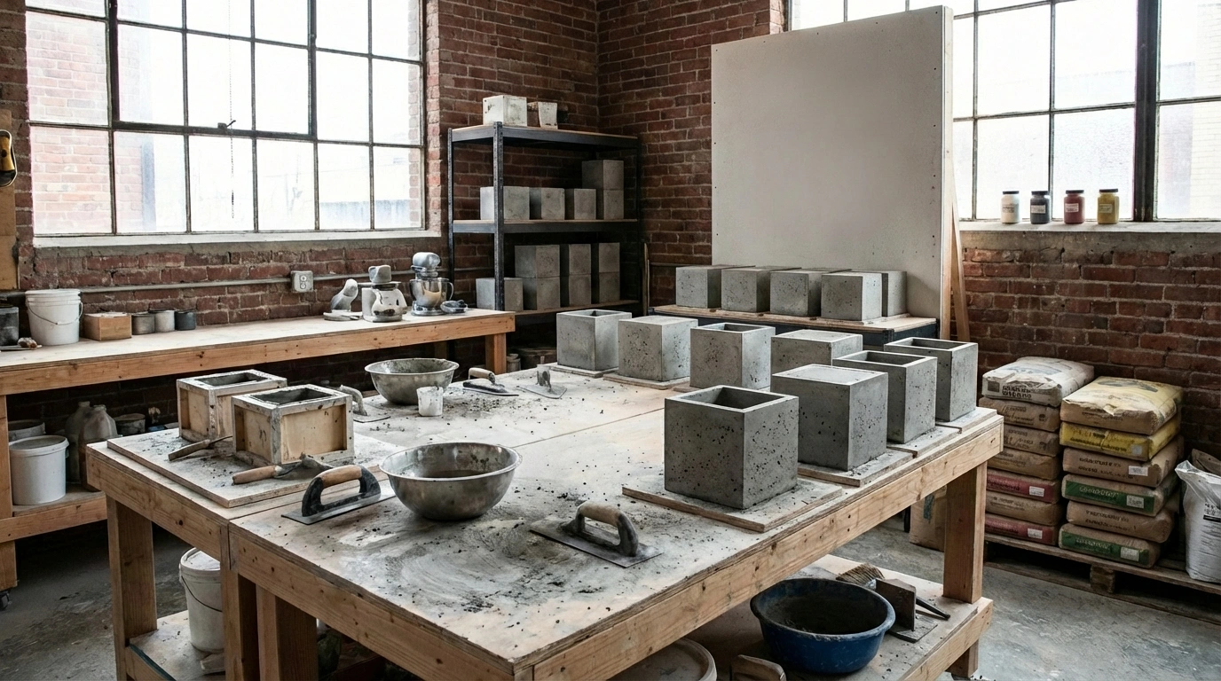 Fabrication applique béton