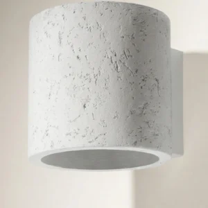ALBA – Applique Murale Cylindrique en Béton
