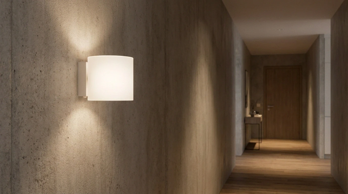 Effet lumière applique Vici verre