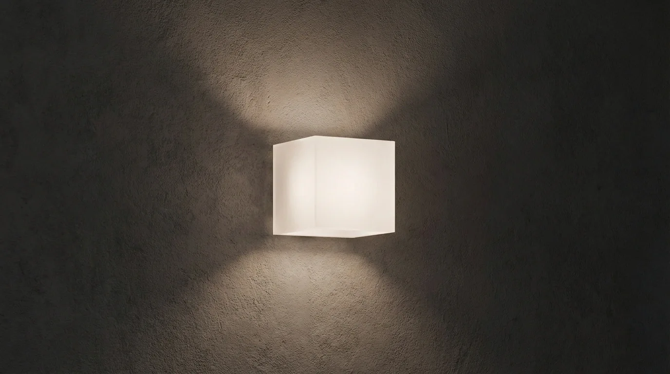 Effet lumière applique Rico verre