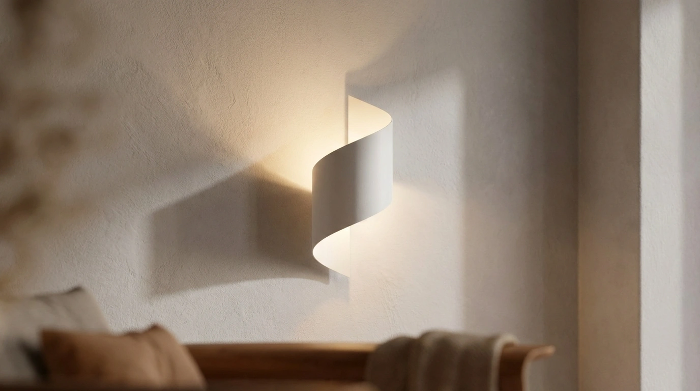 Effet lumière indirecte applique Talassa