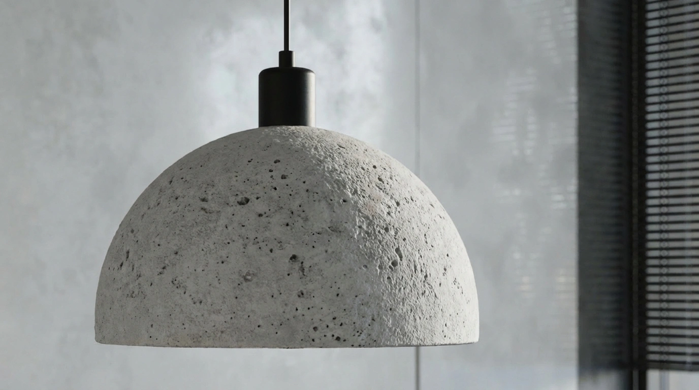 Texture béton gris brut suspension Pablito