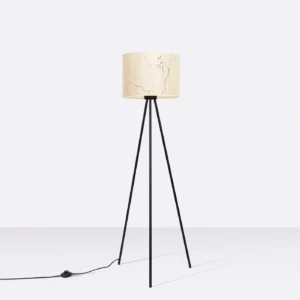 MARBELA - Lampadaire marbre beige